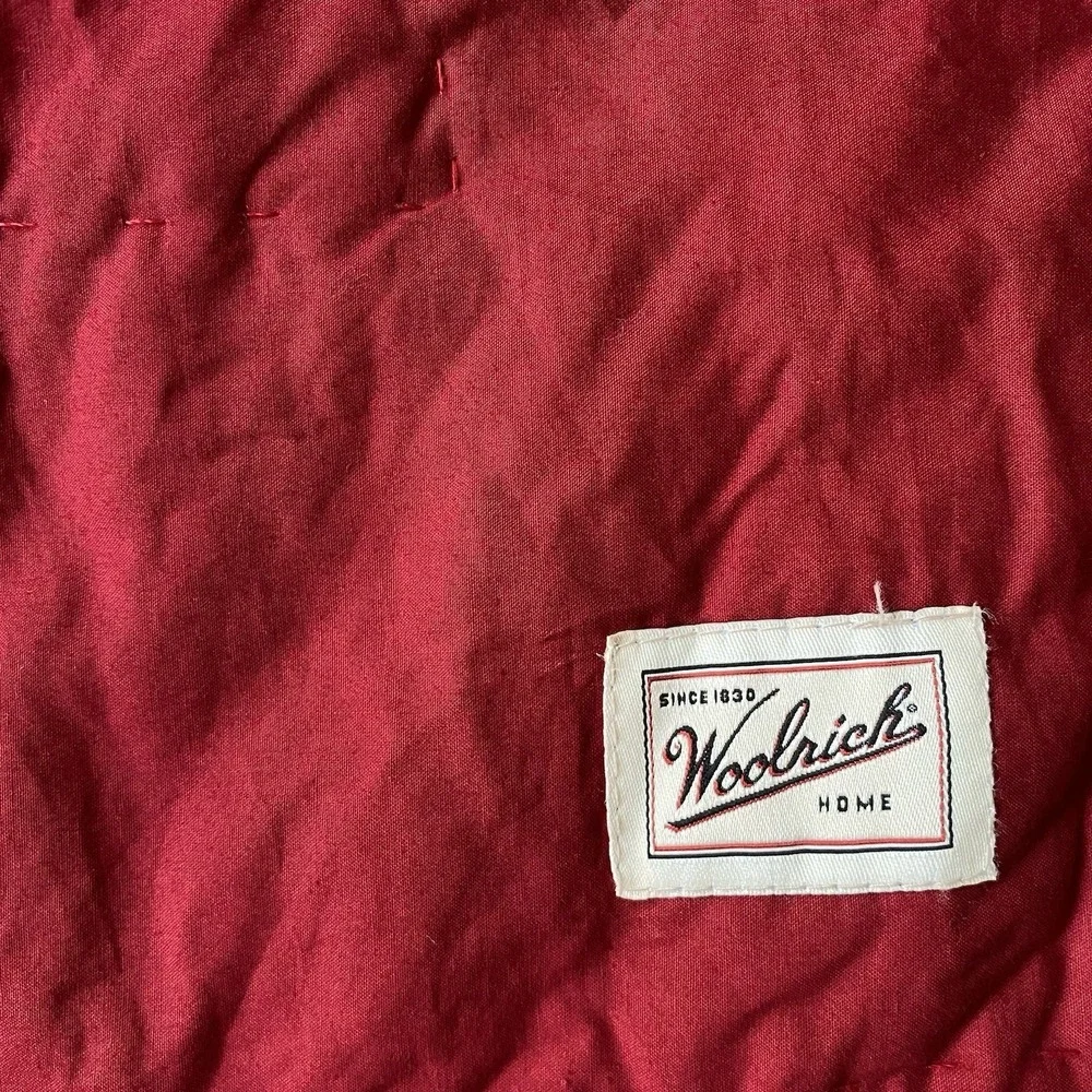 Vintage Woolrich Patchwork  Quilt Twin 64x48